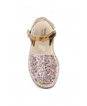 Avarca Menorquinas Children Glitter Multi Gold Silver Pink Velcro Padded MENORQUINA-670124,90 €