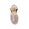 Avarca Menorquinas Children Glitter Multi Gold Silver Pink Velcro Padded MENORQUINA-670124,90 €