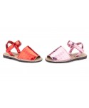 Avarca Menorquinas Girls Bubbles 3D Red Pink Velcro Padded MENORQUINA-670124,90 €