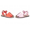 Avarca Menorquinas Girls Bubbles 3D Red Pink Velcro Padded MENORQUINA-670124,90 €