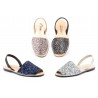 Avarcas Menorquinas Mujer Glitter Multi Acolchada MENORQUINAS-6700 24,90 €