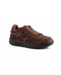 Deportivas Hombre Piel Serraje Marrón Cordones T-MAN-DL89298-4 29,90 €