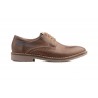 Derby Shoes Man Brown Leather Black Laces Pepe Agulló PEPE-AGULLO-151649,90 €