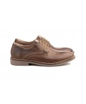 Derby Shoes Man Brown Leather Black Laces Pepe Agulló PEPE-AGULLO-151649,90 €