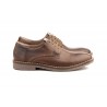 Derby Shoes Man Brown Leather Black Laces Pepe Agulló PEPE-AGULLO-151649,90 €