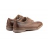 Derby Shoes Man Brown Leather Black Laces Pepe Agulló PEPE-AGULLO-151649,90 €