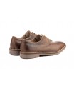 Derby Shoes Man Brown Leather Black Laces Pepe Agulló PEPE-AGULLO-151649,90 €