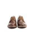 Derby Shoes Man Brown Leather Black Laces Pepe Agulló PEPE-AGULLO-151649,90 €