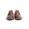 Derby Shoes Man Brown Leather Black Laces Pepe Agulló PEPE-AGULLO-151649,90 €