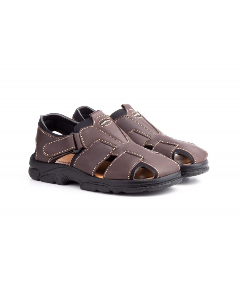 Sandalias Californianas Hombre Piel Marrón MORXIVA-7003 39,90 €