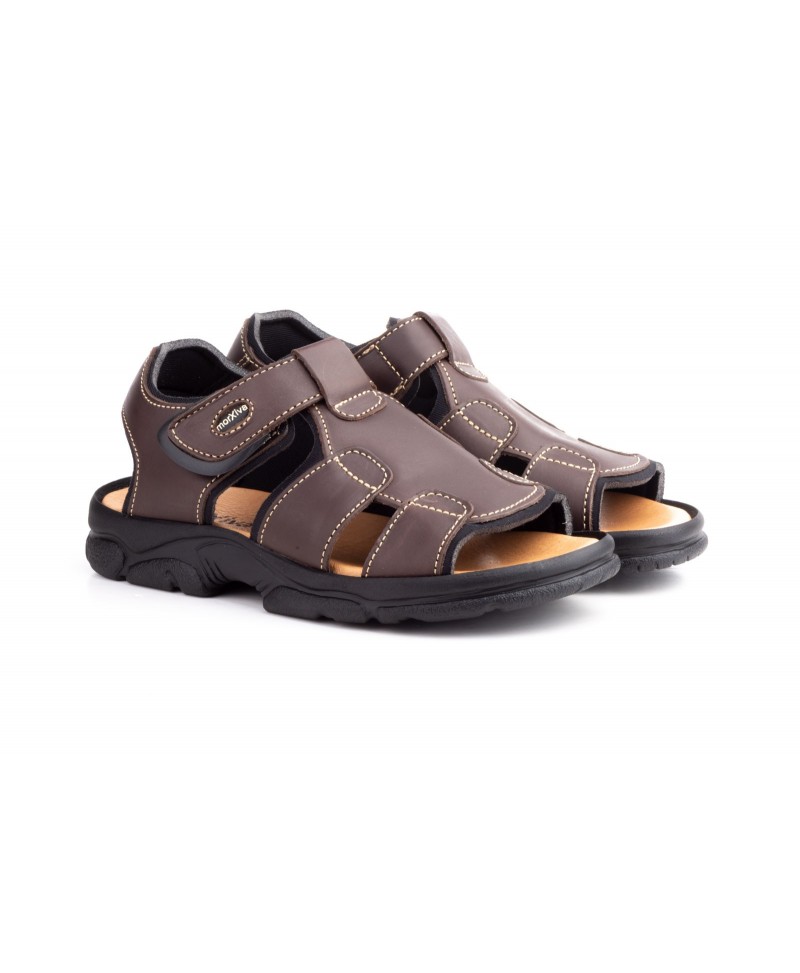 Sandalias Californianas Hombre Piel Marrón MORXIVA-7008 39,90 €