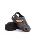 Sandalias Californianas Hombre Piel Negro MORXIVA-7018 39,90 €