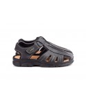 Sandalias Californianas Hombre Piel Negro MORXIVA-7018 39,90 €