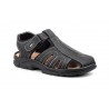 Sandalias Californianas Hombre Piel Negro MORXIVA-7018 39,90 €