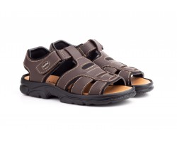 Sandalias Californianas Men Brown Leather Morxiva MORXIVA-701339,90 €