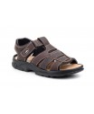 Sandalias Californianas Men Brown Leather Morxiva MORXIVA-701339,90 €