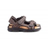 Sandalias Californianas Hombre Piel Negro Marrón MORXIVA-7009 39,90 €