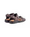 Sandalias Californianas Hombre Piel Negro Marrón MORXIVA-7009 39,90 €