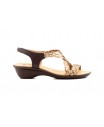 Sandalias Mujer Piel Trenzado Elástico ALTO-ESTILO-323 29,90 €