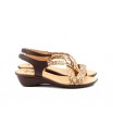 Sandalias Mujer Piel Trenzado Elástico ALTO-ESTILO-323 29,90 €