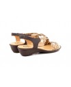 Sandalias Mujer Piel Trenzado Elástico ALTO-ESTILO-323 29,90 €