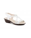 Sandalias Mujer Piel Trenzado Elástico ALTO-ESTILO-323 29,90 €