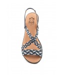 Sandals Women Braided Leather Elastic High Style ALTO-ESTILO-32329,90 €