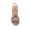 Sandalias Mujer Piel Trenzado Elástico ALTO-ESTILO-323 29,90 €