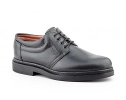 Men's Shoes Black Leather Derby Laces Good Ibérico IBERICO-45945,50 €