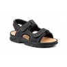 Sandalias Hombre Piel Negro Marrón Aventura MORXIVA-7001 39,90 €