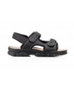 Sandalias Hombre Piel Negro Marrón Aventura MORXIVA-7001 39,90 €