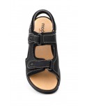 Sandalias Hombre Piel Negro Marrón Aventura MORXIVA-7001 39,90 €