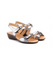 Sandals Women Skin Colors Wedge Velcro Alto Style ALTO-ESTILO-45434,90 €