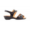 Sandalias Mujer Piel Colores Cuña Velcro ALTO-ESTILO-454 34,90 €