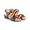 Sandalias Mujer Piel Colores Cuña Velcro ALTO-ESTILO-454 34,90 €