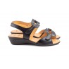 Sandalias Mujer Piel Colores Cuña Velcro ALTO-ESTILO-454 34,90 €