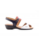 Sandalias Mujer Piel Colores Cuña Velcro ALTO-ESTILO-454 34,90 €