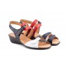 Sandalias Mujer Piel Colores Cuña Velcro ALTO-ESTILO-454 34,90 €