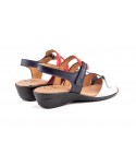 Sandalias Mujer Piel Colores Cuña Velcro ALTO-ESTILO-454 34,90 €