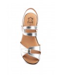 Sandalias Mujer Piel Colores Cuña Velcro ALTO-ESTILO-454 34,90 €