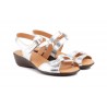 Sandalias Mujer Piel Colores Cuña Velcro ALTO-ESTILO-454 34,90 €