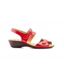 Sandalias Mujer Piel Colores Cuña Velcro ALTO-ESTILO-454 34,90 €