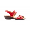 Sandalias Mujer Piel Colores Cuña Velcro ALTO-ESTILO-454 34,90 €