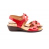 Sandalias Mujer Piel Colores Cuña Velcro ALTO-ESTILO-454 34,90 €