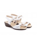 Sandalias Mujer Piel Colores Cuña Velcro ALTO-ESTILO-454 34,90 €