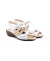 Sandalias Mujer Piel Colores Cuña Velcro ALTO-ESTILO-454 34,90 €