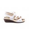 Sandalias Mujer Piel Colores Cuña Velcro ALTO-ESTILO-454 34,90 €