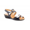 Sandalias Mujer Piel Colores Cuña Velcro ALTO-ESTILO-454 34,90 €