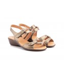 Sandalias Mujer Piel Colores Cuña Velcro ALTO-ESTILO-454 34,90 €