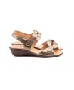 Sandals Women Skin Colors Wedge Velcro Alto Style ALTO-ESTILO-45434,90 €